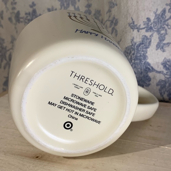 Threshold Happy Hanukkah Chanukah Stoneware Mug - Picture 6 of 6